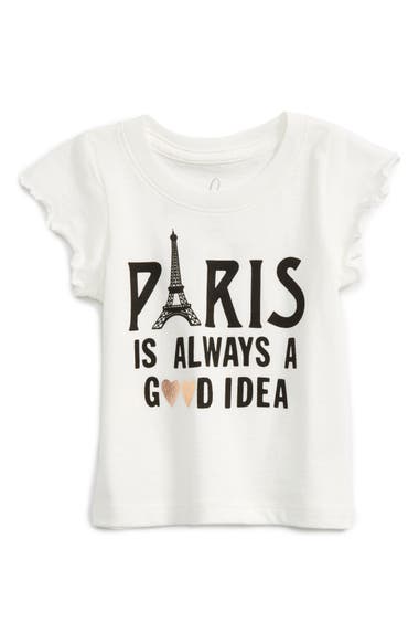Peek Paris Is Always a Good Idea Tee (Baby Girls)