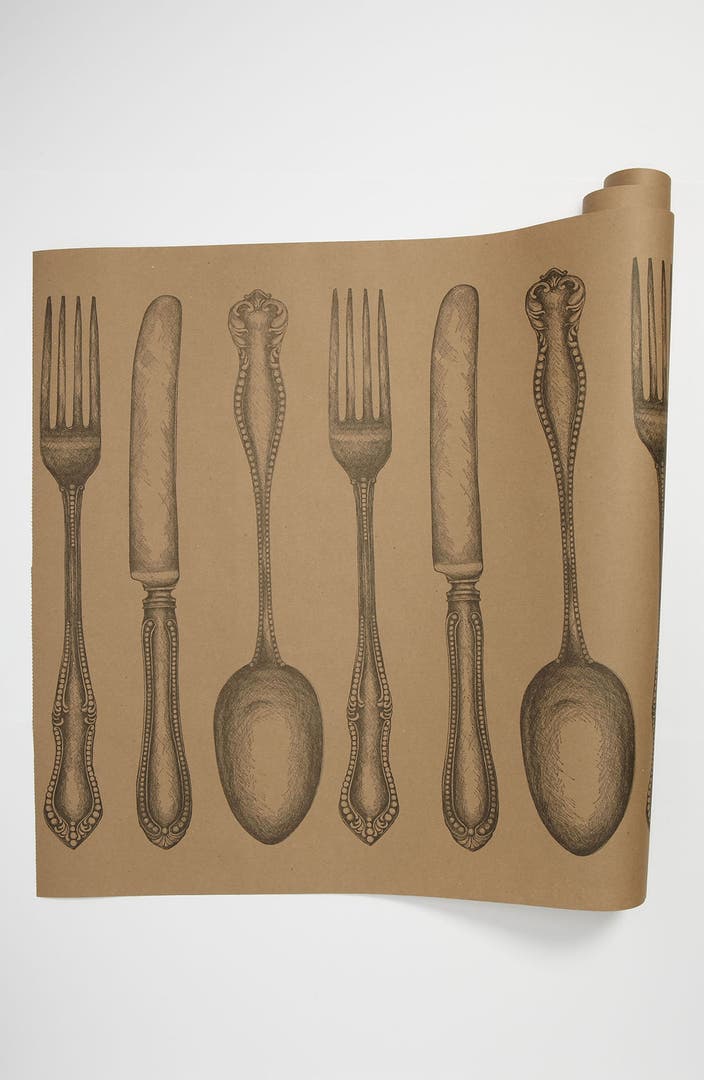 Kitchen Papers by Cake 'Cutlery' Paper Table Runner ...