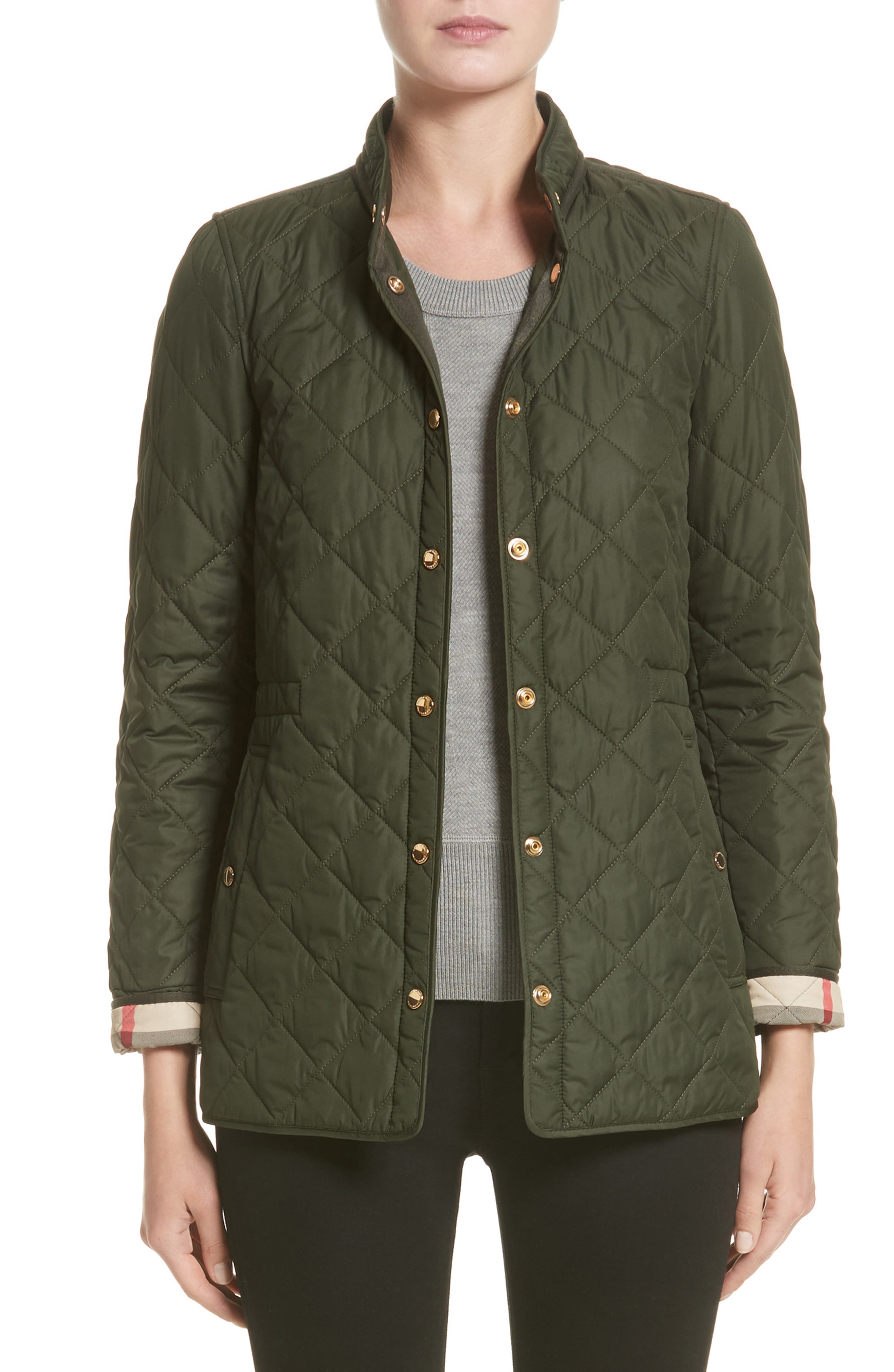 burberry quilted coat sale