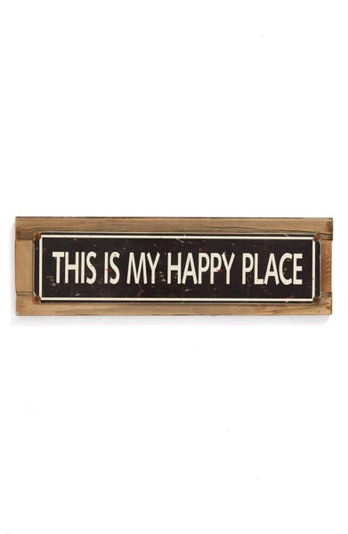 Main Image - Poncho & Goldstein 'This Is My Happy Place' Sign