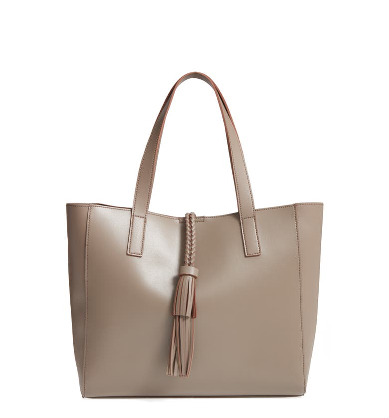 Main Image - Sole Society Zyla Faux Leather Tote