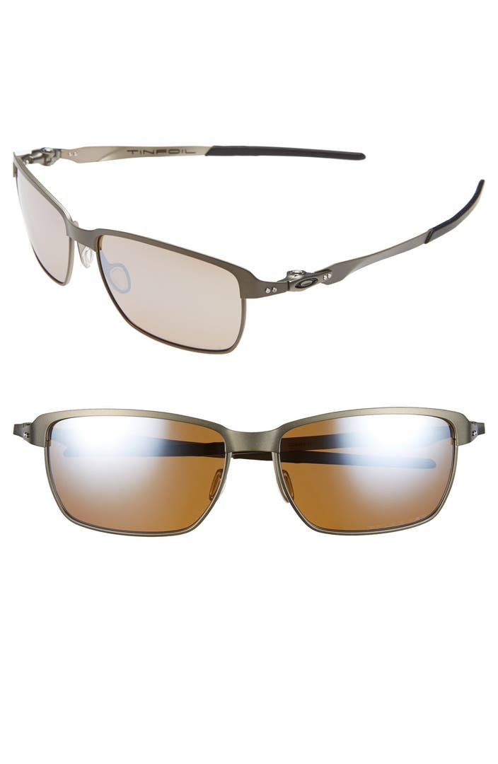 Oakley Tinfoil 57mm Polarized Sunglasses Nordstrom