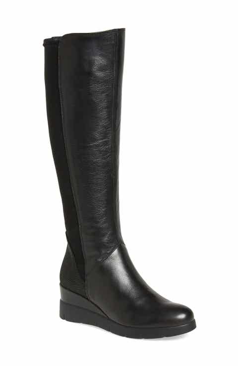 Women's Black Wedge Boots, Boots for Women | Nordstrom