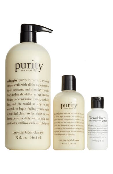 Main Image - philosophy purity made simple cleanse & smooth trio ($87 Value)