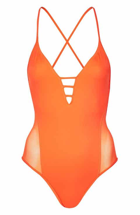 Orange Swimsuits Swimwear And Bathing Suits For Women Nordstrom