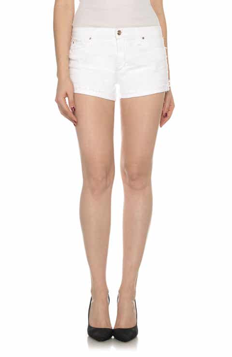 White Denim Shorts for Women | Nordstrom