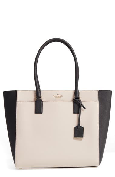 kate spade new york Cameron Street Lucie Saffiano Leather Tote - Macy's