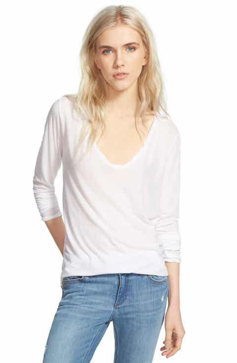 Women's James Perse T-Shirts: Crew, V-Neck & More Tees | Nordstrom