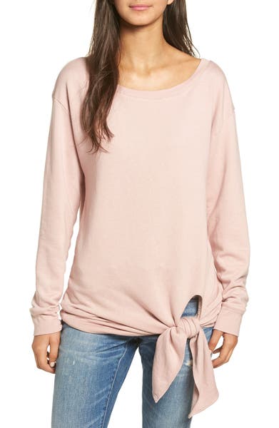 Main Image - Hinge Tie Front Pullover