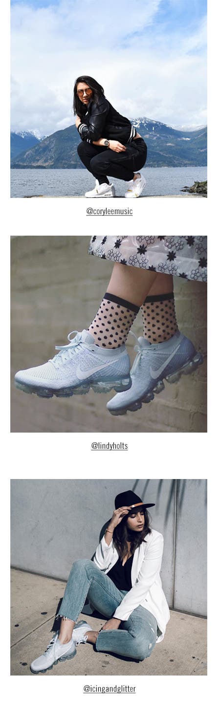 Nordstrom x Nike social.