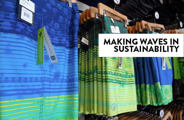 Volcom: making waves in sustainability.