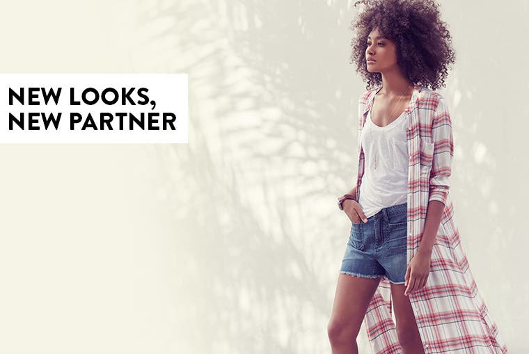 New looks, new partner.