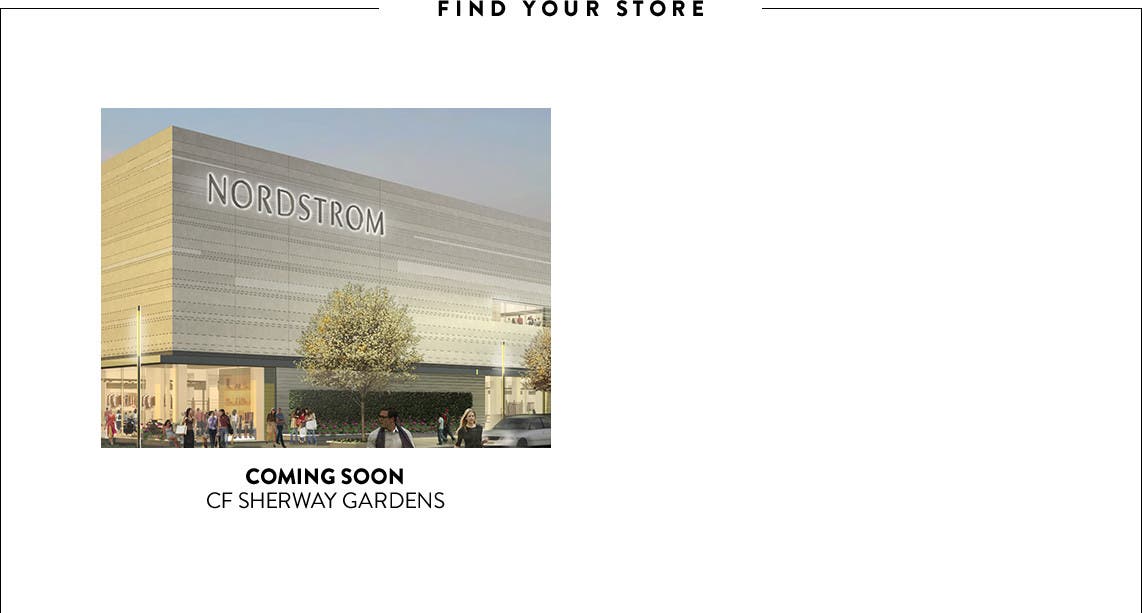 Coming soon: Nordstrom Sherway Gardens.