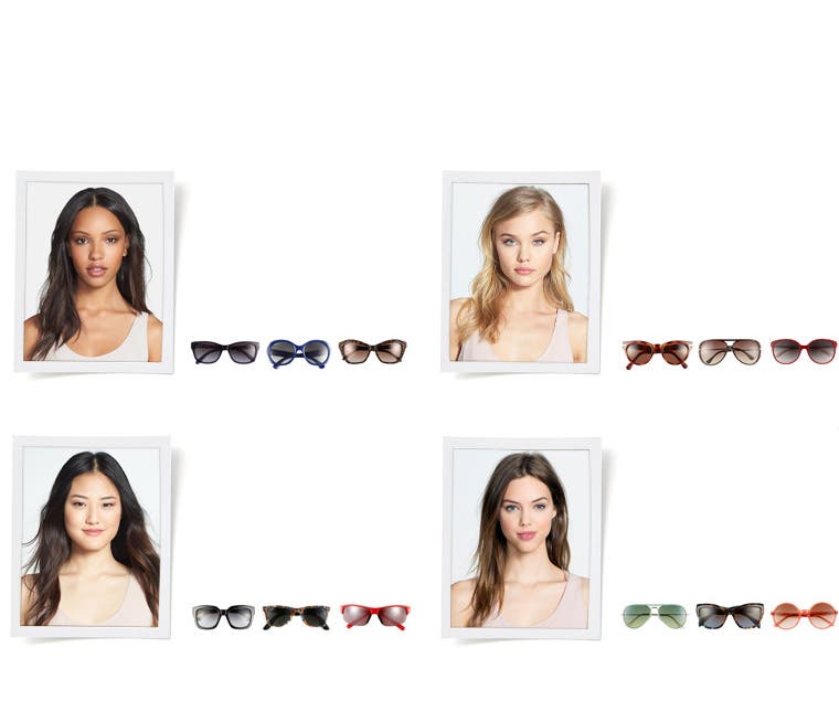 Women's sunglasses fit guide: find frames for your face shape