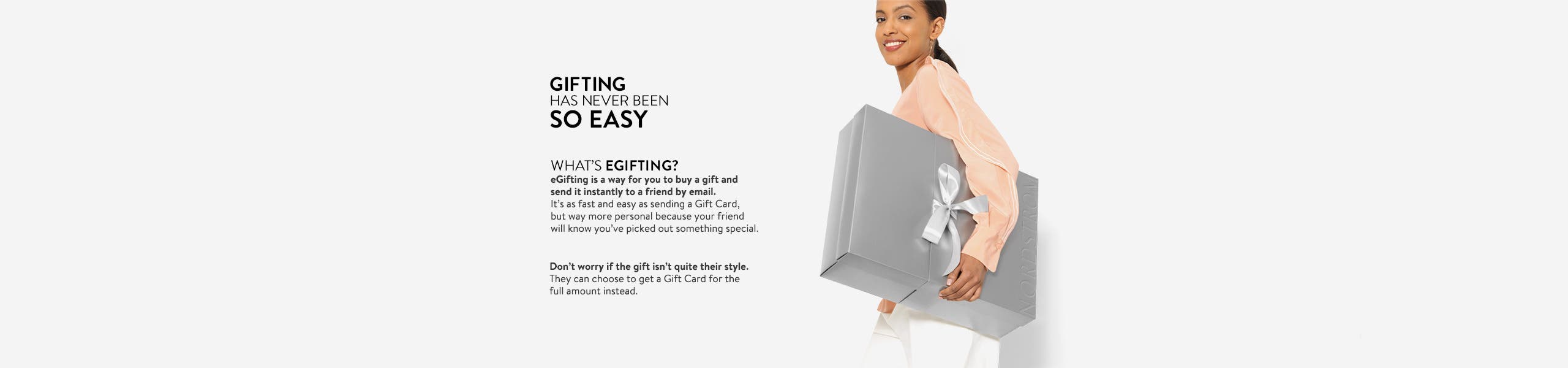 Gifting has never been so easy.