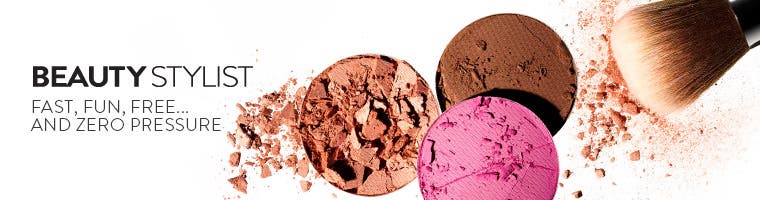 Beauty Stylist. Fast, fun, free and zero pressure.