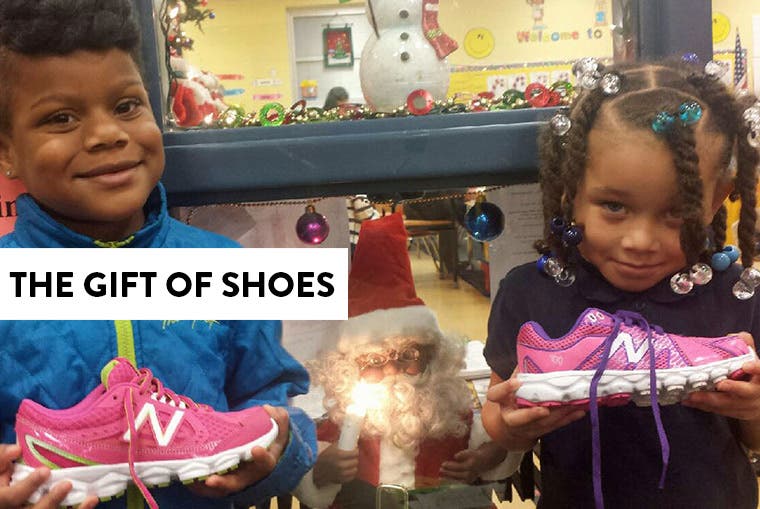 The gift of shoes