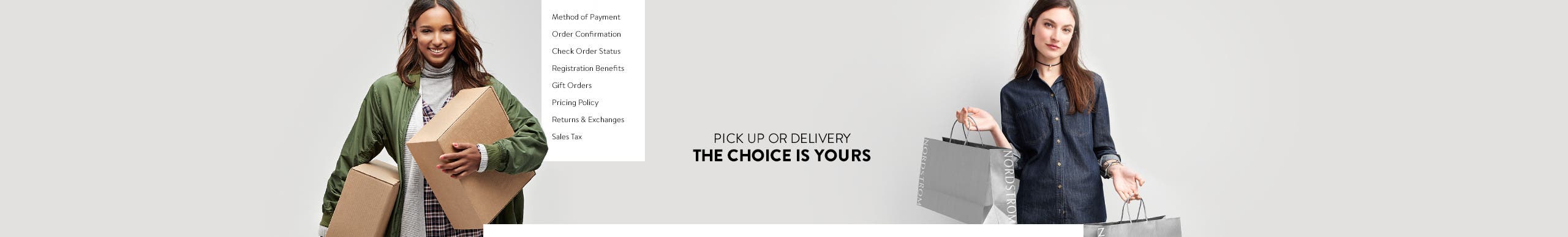 Pick Up or Delivery. The Choice Is Yours.