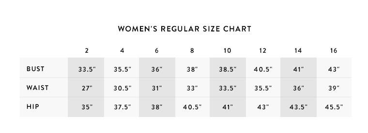 Spanx Leather Size Chart