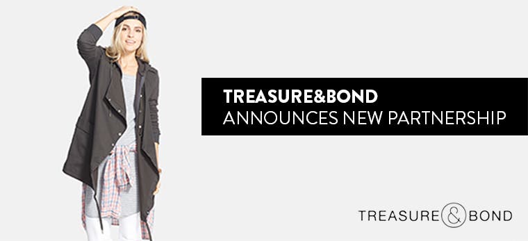 Treasure&Bond announces new partnership.