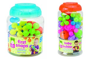 ALEX JR. FIRST SNAPS AND BABY BUILDER PLAY SETS