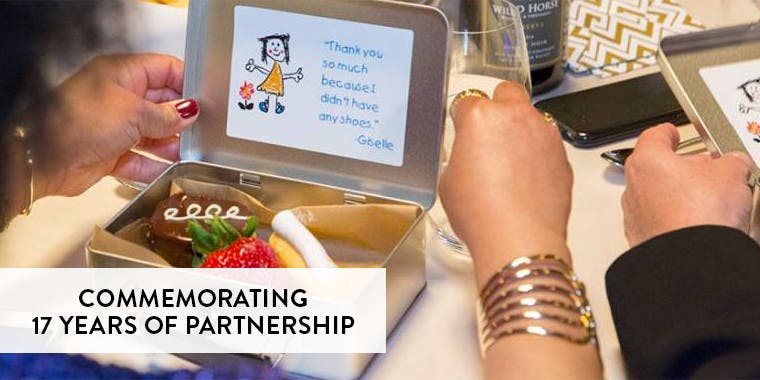 Commemorating 17 years of partnership