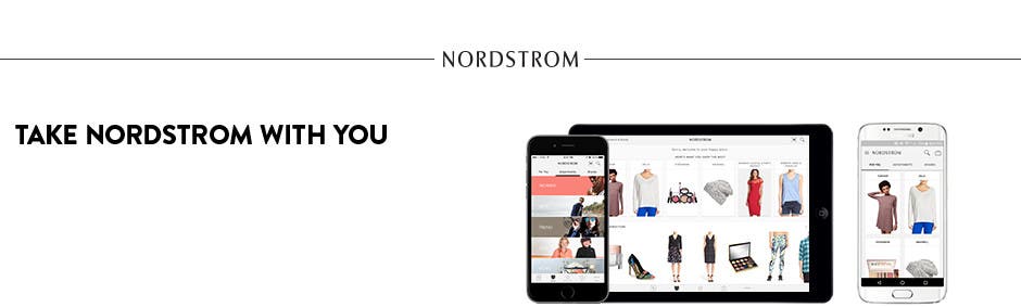 Shop Nordstrom on your iPhone, iPad or Android.