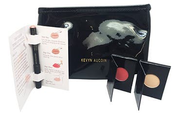 Receive a free 4piece bonus gift with your $75 Kevyn Aucoin purchase