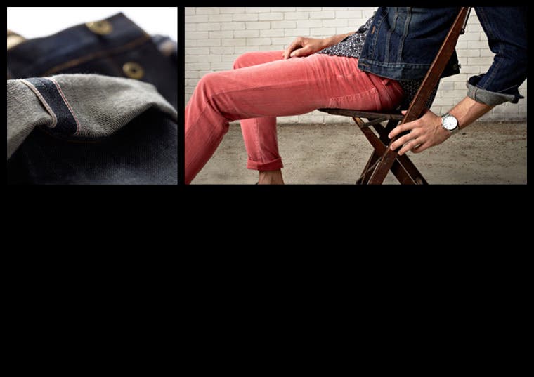 Men's jeans alterations, care & help.