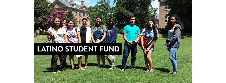 Giving spotlight: the Latino Student Fund.