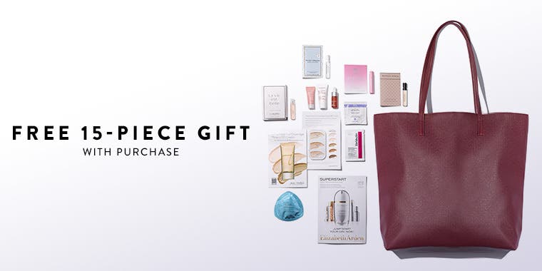 Receive a free 15-piece bonus gift with your $95 purchase