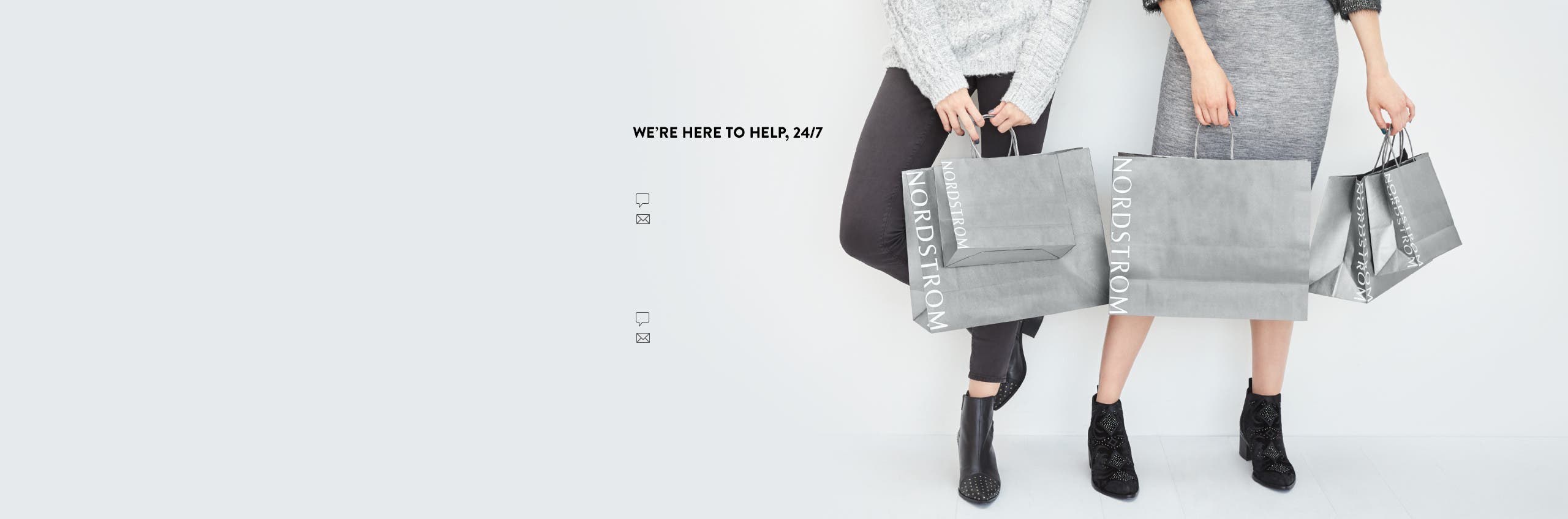 How can we help you today? We’re available 24 hours a day, 7 days a week.