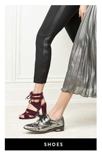 Women's holiday shoes.