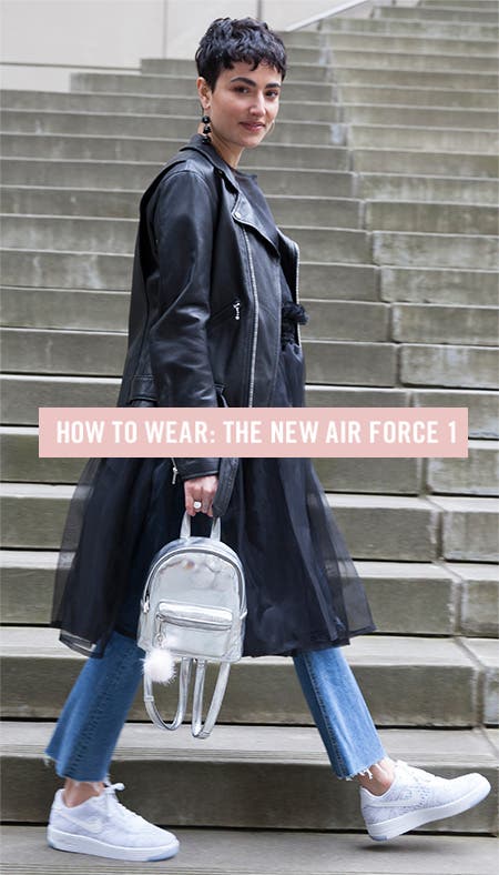 Nordstrom x Nike: how to wear the Air Force 1.