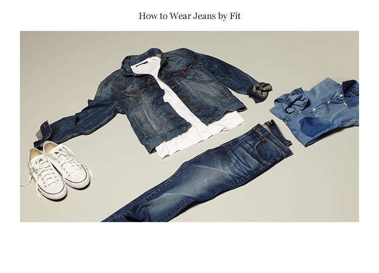 Play video about how to wear jeans by fit.