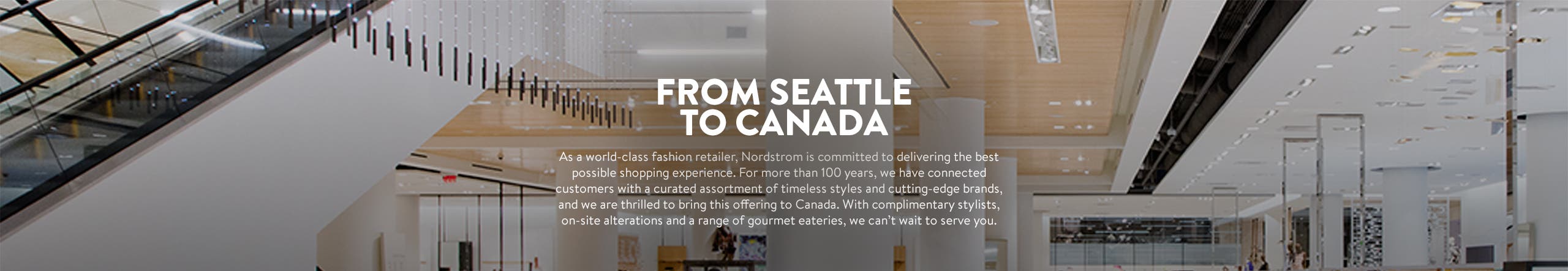 From Seattle to Canada.