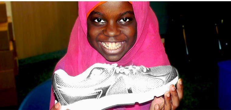 Shoes that fit.