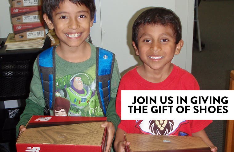 Shoes That Fit to Kids in Need.