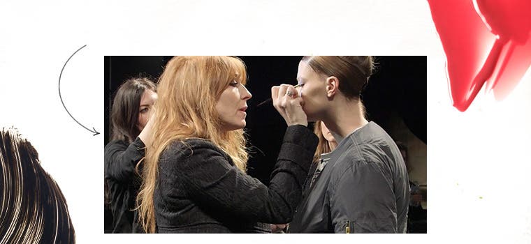 Video of makeup artist Charlotte Tilbury.