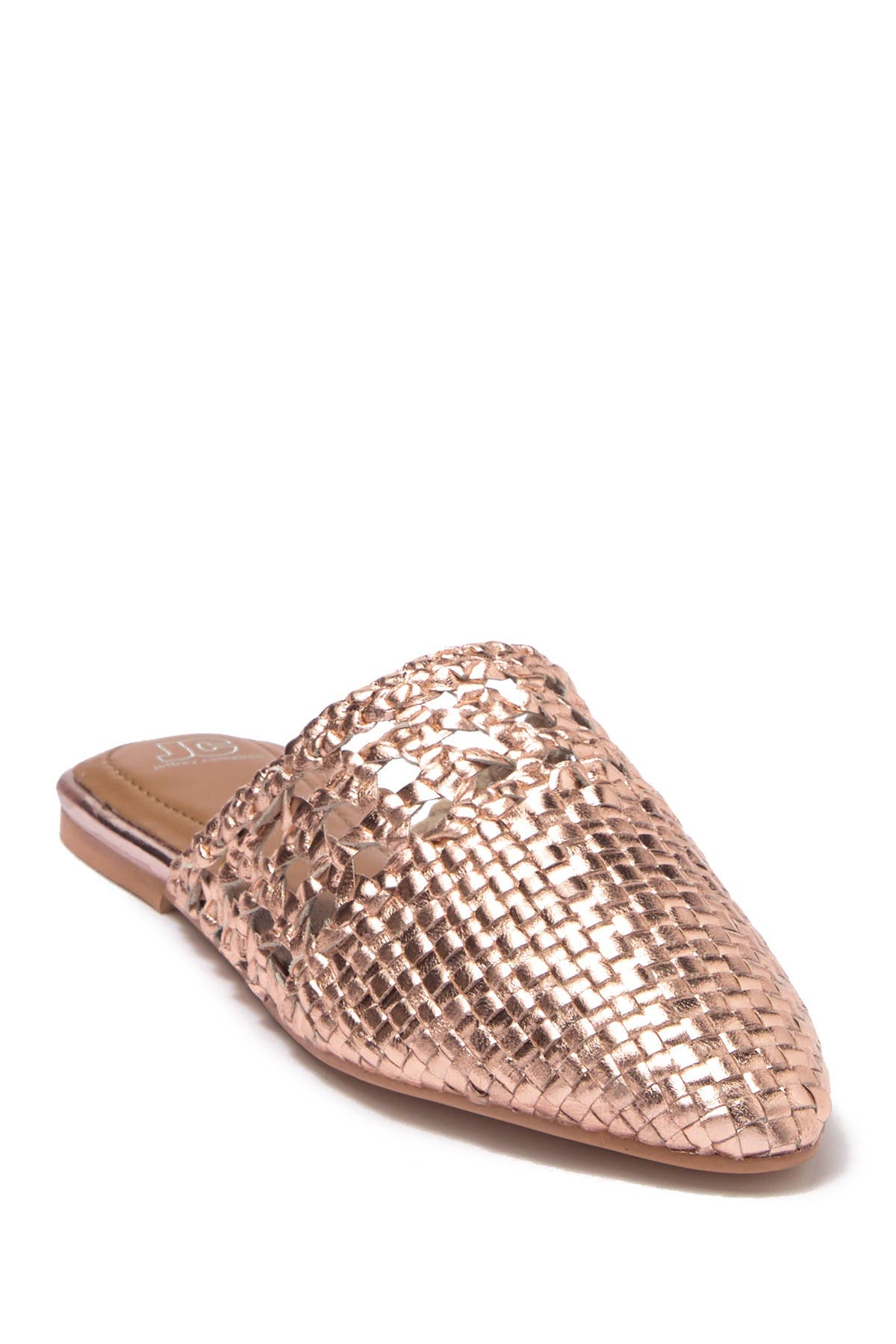 Jeffrey Campbell Woven Leather Flat Mule Nordstrom Rack