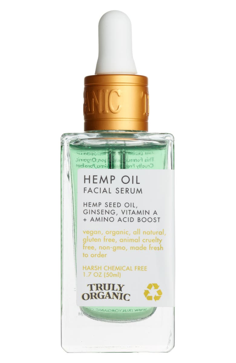 Truly Organic Hemp Oil Facial Serum | Nordstrom