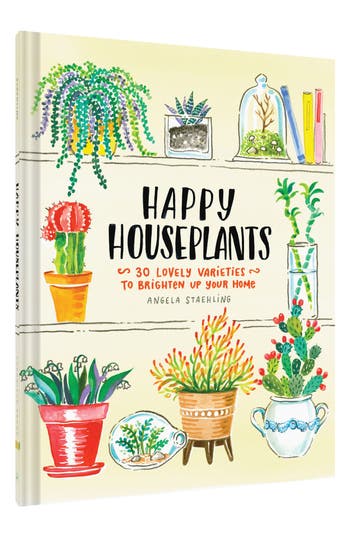 ISBN 9781452161464 product image for 'Happy Houseplants: 30 Lovely Varieties To Brighten Up Your Home' Book, Size One | upcitemdb.com