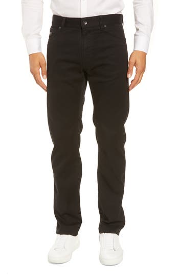 UPC 722557398521 product image for Men's Boss Maine Straight Leg Jeans, Size 30 x 32 - Black | upcitemdb.com