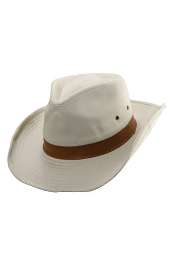 UPC 016698736039 product image for Men's Dorfman Pacific Cotton Outback Hat - Brown | upcitemdb.com