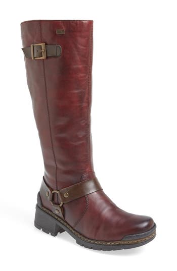 rieker burgundy boots