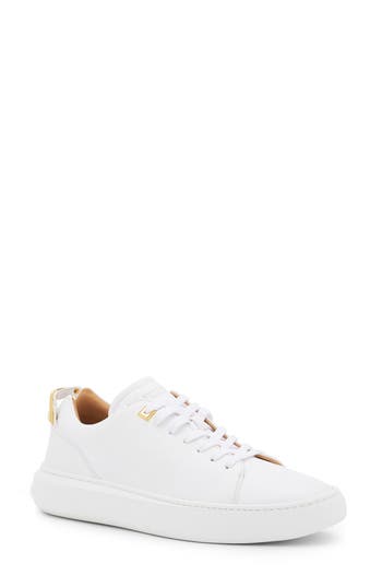 BUSCEMI Uno Low Top Sneaker, White | ModeSens