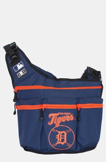 UPC 812959011415 product image for Diaper Dude 'Detroit Tigers' Messenger Diaper Bag Navy One Size | upcitemdb.com