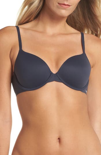 UPC 011531137608 product image for Women's Calvin Klein 'Perfectly Fit - Modern' T-Shirt Bra, Size 36 D - Blue | upcitemdb.com