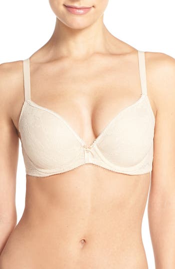 UPC 719544247191 product image for Wacoal 'Lace Finesse' Molded Underwire T-Shirt Bra | upcitemdb.com
