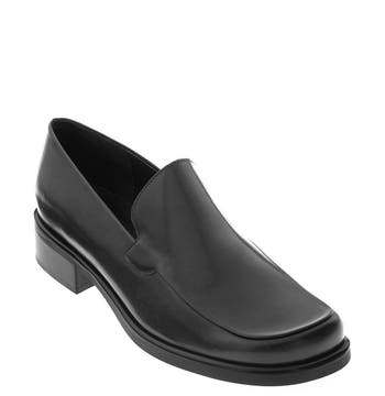 UPC 712015536183 product image for Franco Sarto 'Bocca' Loafer Womens Black Calf Size 9 N | upcitemdb.com
